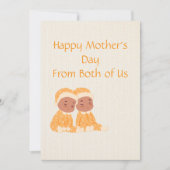 スリーピングツインズハッピーマザーズデイカード シーズンカード (正面)