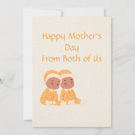 スリーピングツインズハッピーマザーズデイカード シーズンカード