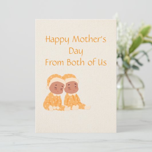 スリーピングツインズハッピーマザーズデイカード シーズンカード (スタンド正面)