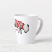 スリーピングドッグラテマグ(2サイズ) カフェラテマグ (右アングル)