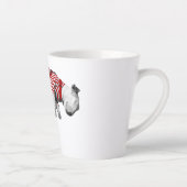 スリーピングドッグラテマグ(2サイズ) カフェラテマグ (右)