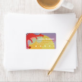 スリーピングドラゴンファンタジーキッズ住所 シール (インサイチュ)