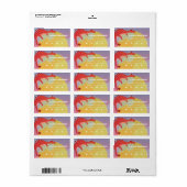 スリーピングドラゴンファンタジーキッズ住所 シール (フルシート)