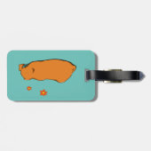 スリーピングビズラスケッチカスタムカラー ラゲッジタグ (裏面横)