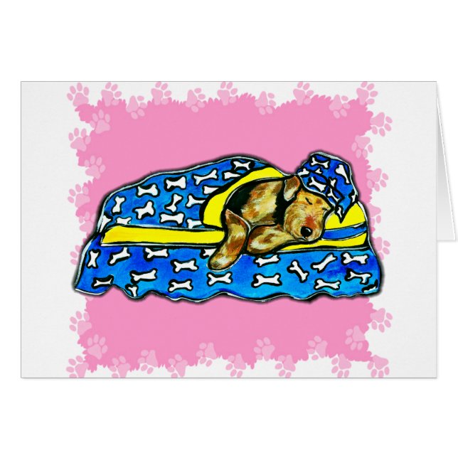 スリーピングピンクエアデール (正面横)