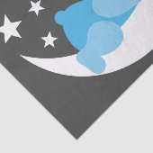 スリーピングブルーボーイテディベア 薄葉紙 (詳細)