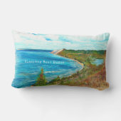 スリーピングベアドゥーンズレイクミシガンアート ランバークッション (裏面)