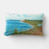 スリーピングベアドゥーンズレイクミシガンアート ランバークッション (正面)