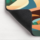 スリーピングベアーダンスミシガン マウスパッド (コーナー)