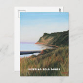 スリーピングベアーダンポストカード ポストカード (正面/裏面)