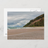 スリーピングベアーデューンズビーチ ポストカード (正面/裏面)