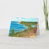 スリーピングベアーデューンズレイクショアミシガンビーチ 招待状 (正面)