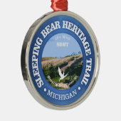 スリーピングベアHT (サイクリングc) メタルオーナメント (右)