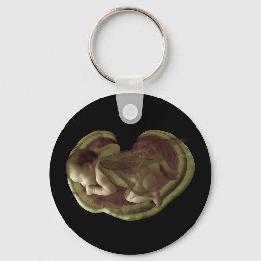 スリーピングベビーフェアリーKeychain キーホルダー (正面)