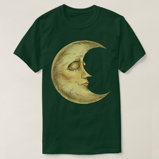 スリーピングムーン異教のバイキングWicca795 Tシャツ (デザイン正面)