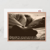 スリーピングメン引用文はがき ポストカード (正面/裏面)