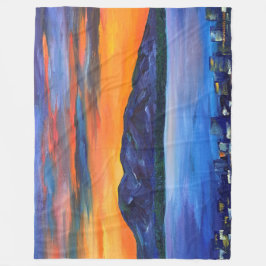 スリーピングレディフリースブランケット フリースブランケット