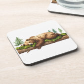 スリーピング素朴ベアキャビン&ロッジ コースター (左側)