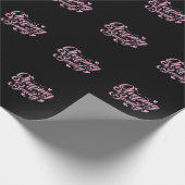 スリーピング美しいシュラフェンウィエインベビー ラッピングペーパー (角)