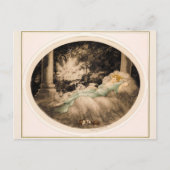 スリーピング美しいバイルイジアト シーズンポストカード (正面)