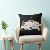 スリーピング・ジャック・ラッセル クッション (椅子)