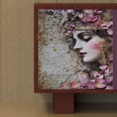 スリーピング ピンク レディ デコパージュ 薄葉紙