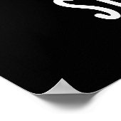 スリーピーおもしろいスリーピングピープンプンダークBG ポスター (角)