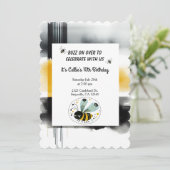 スリーピーお洒落ビーバースデーパーティーの招待 招待状 (スタンド正面)