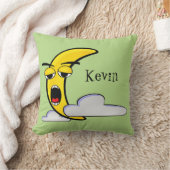 スリーピーイエロームーンベビー/キッズピロー クッション (ブランケット)