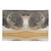 スリーピーオッター 枕カバー (裏面)