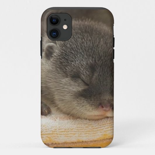 スリーピーオッター Case-Mate iPhoneケース (裏面)
