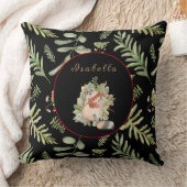 スリーピーカスタマイズラクーン文字、カラー20"X20" クッション (ブランケット)