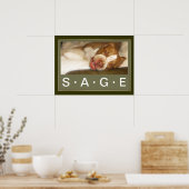 スリーピーガールポスター ポスター (キッチン)