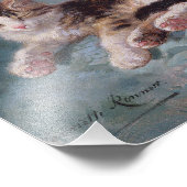 スリーピーキットバイヘンリエットロナーナイフ フォトプリント            (角)