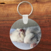スリーピーキットン キーホルダー (正面)