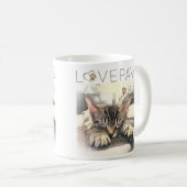 スリーピーキットン コーヒーマグカップ (正面右)