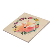 スリーピーキツネインボホフローラリース タイル (側面)