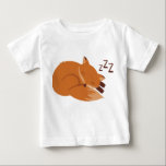 スリーピーキツネ ベビーTシャツ<br><div class="desc">スリーピーキツネ</div>