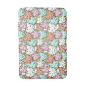 スリーピーキャッツパターンのバスマット バスマット (正面縦)