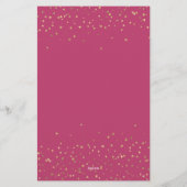 スリーピーキャットイラストレーションガールノート 便箋 (裏面)