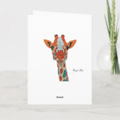 スリーピーキングギラフェスサンキューカード サンキューカード (裏面)