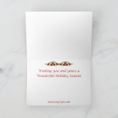 スリーピークリスマスコルギ シーズンカード (内部)