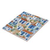 スリーピーグリークヴィレッジギリシャ旅行お土産 タイル (側面)