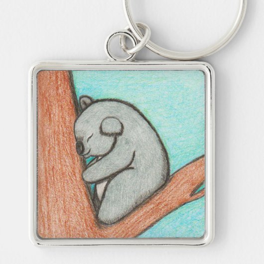 スリーピーコアラ キーホルダー (正面)