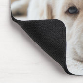 スリーピーゴールデンラブラドールパピー マウスパッド (コーナー)