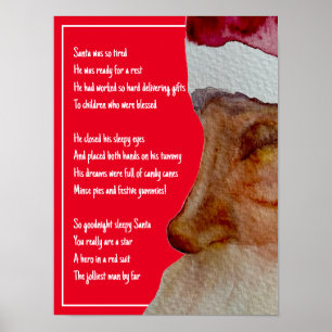 スリーピーサンタクリスマス ポスター