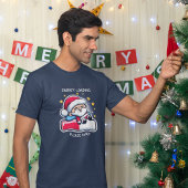 スリーピーサンタクロースのエネルギー負荷進行バー Tシャツ