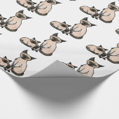 スリーピーシャム ラッピングペーパー (角)