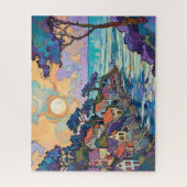 スリーピーシーサイドタウン ジグソーパズル (縦)