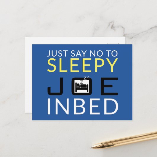 スリーピージョー ポストカード (正面/裏面インサイチュ)